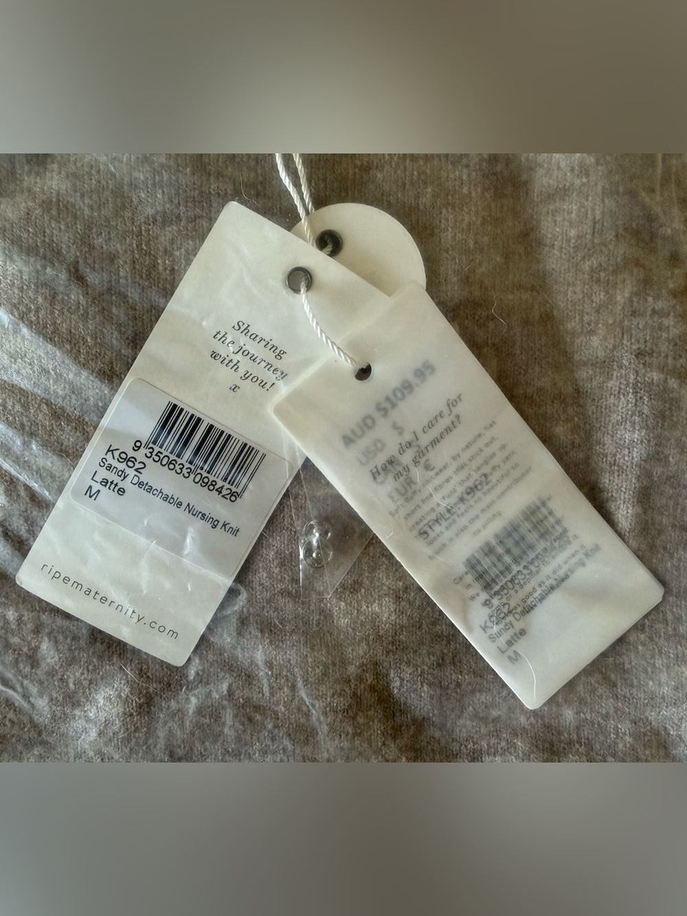 NWT Ripe Two-Piece Maternity Sweater - Picture 8 of 8